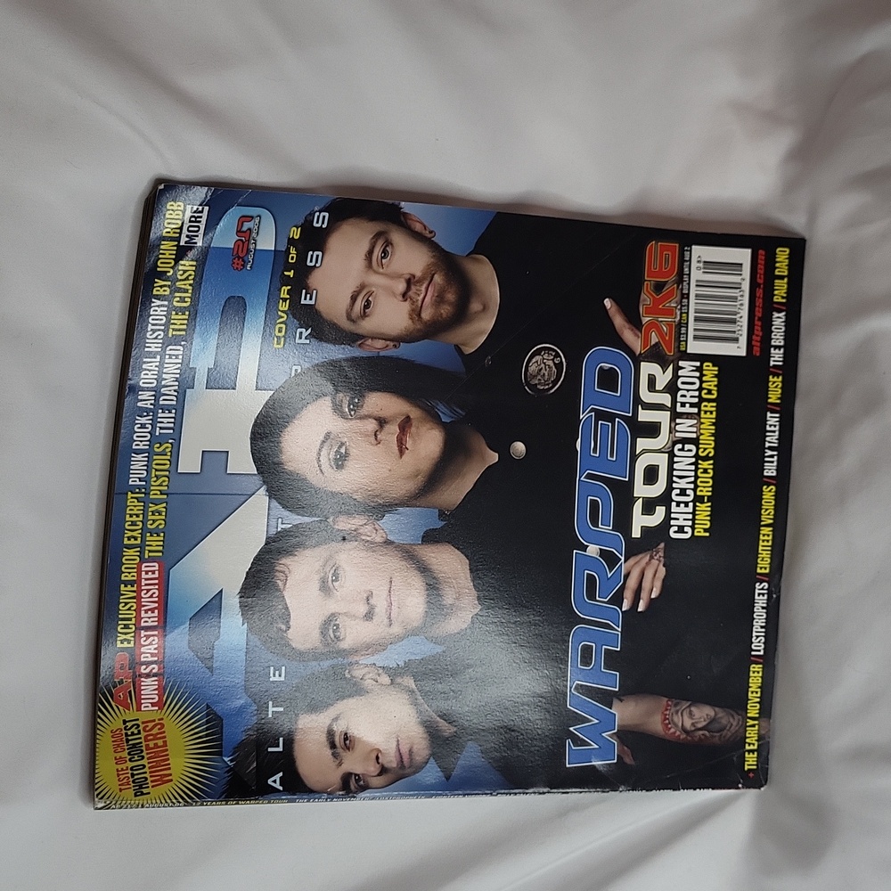 Alternative Press Magazine Warped Tour 2k6 Collectors Issue #217 August 2006